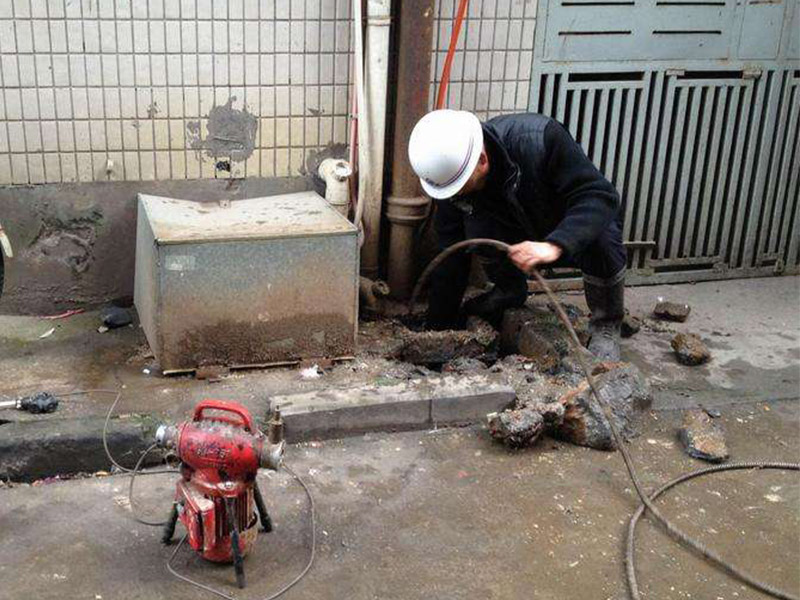 秀峰疏通下水道-洗菜池疏通